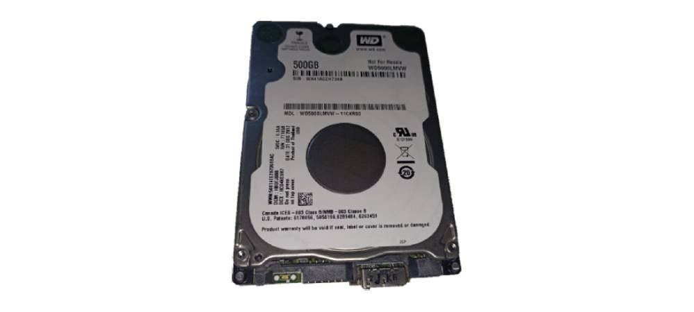 Кейс: HDD из USB коробки WD5000LMVW